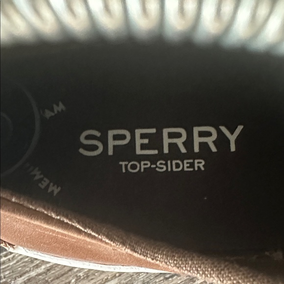 Sperry Men's Brown Leather Sneakers size 9.5m - Picture 7 of 12